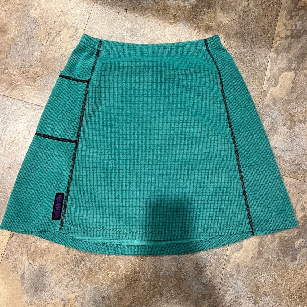Melanzana Womens Tall Micro Grid Skirt